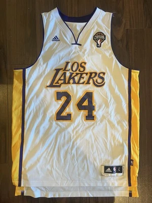 100% Authentic Kobe Bryant Adidas Noche Latina Los Lakers Jersey Size Large Mens - Image 1 of 4