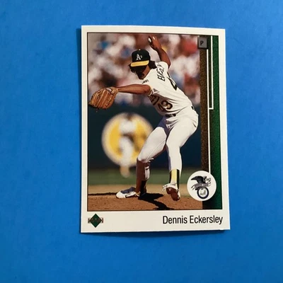 1989 Upper Deck Dennis Eckersley #664 - Image 1 of 2