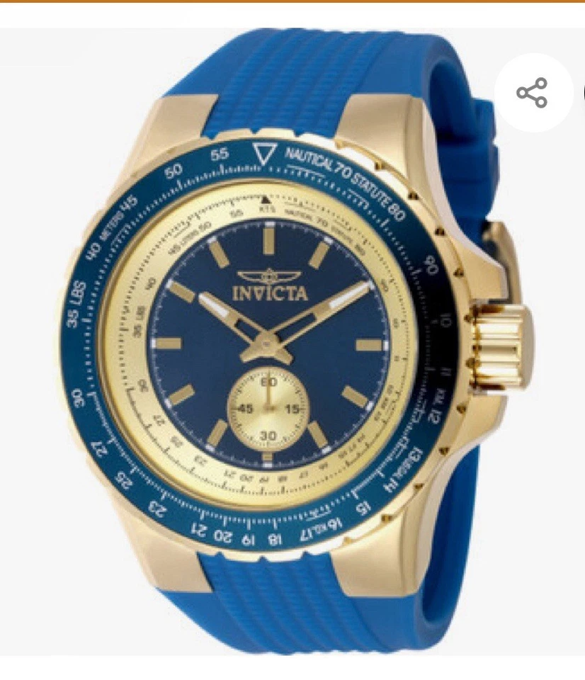 RELOJ INVICTA HOMBRE 52MM CRONÓGRAFO CAJA ACERO INOXIDABLE  Foto 1 de 3