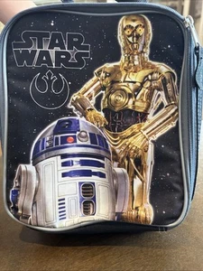 Lunchbox Disney Star Wars 2016 R2D2 y C-3PO bolsa aislada con cremallera suave “Disney” - Imagen 1 de 5