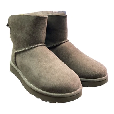 UGG Women's Mini Bailey Bow II Authentic Water Repellent Sheepskin Pull On Boot - Image 1 of 3