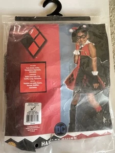 Halloween Harley Quinn Girls Costume with Tutu Dress - Size Small - Picture 1 of 5