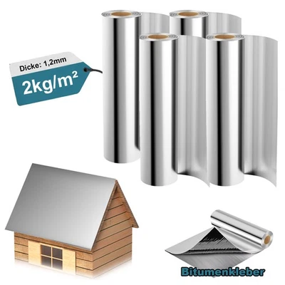 Selbstklebende Dachbahn 5-20m² Dachfolie Abdichtung DachabdichtungBitumenkleber - Bild 1 von 4