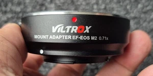 0.71x Canon EF to EF-M adapter speed booster focal reducer boxed mint (Viltrox) - Picture 1 of 5