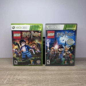 LEGO Harry Potter: Years 1-4 & LEGO Harry Potter Years 5-7 (Xbox 360) CIB Tested - Picture 1 of 9
