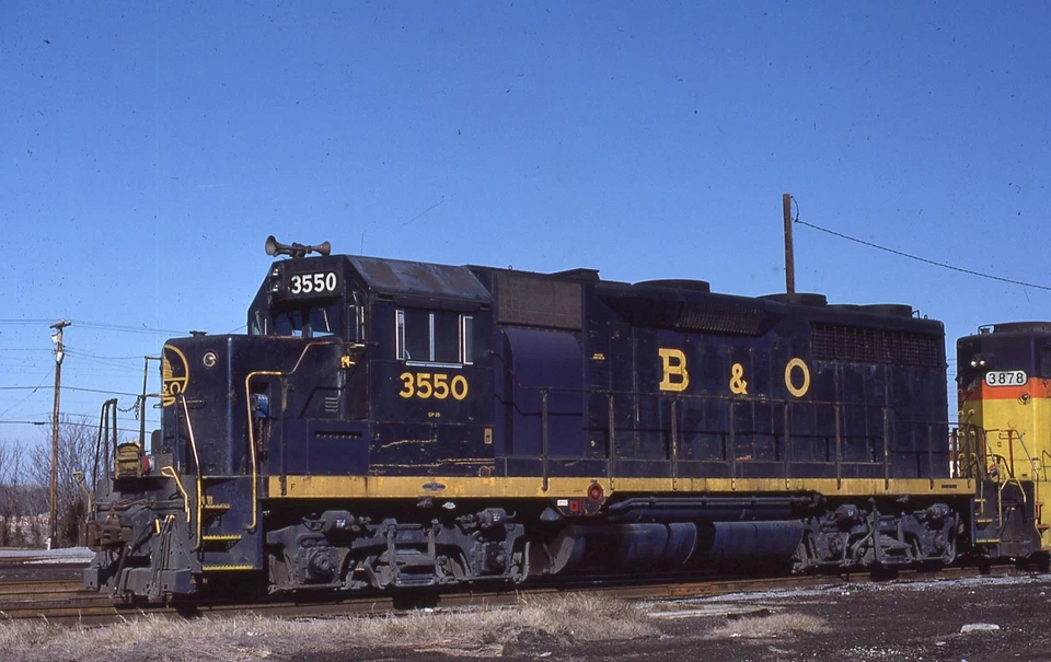 Оригинальный слайд B&O GP35 3550 в Ричмонде VA - Изображение 1 из 1