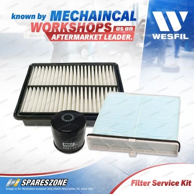 Wesfil Oil Air Cabin Filter Service Kit for Mazda CX-30 DM Mazda3 BP MX-30 DR - image 1 of 2