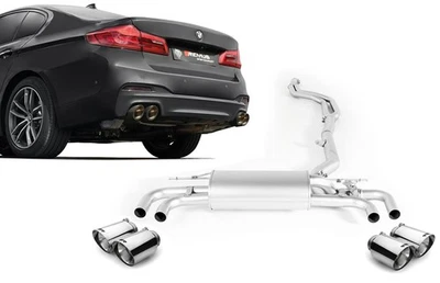 Remus Sportauspuffanlage BMW 5er M550i G30, Bj. 2017-2018, Endrohr 4x102mm - Bild 1 von 4