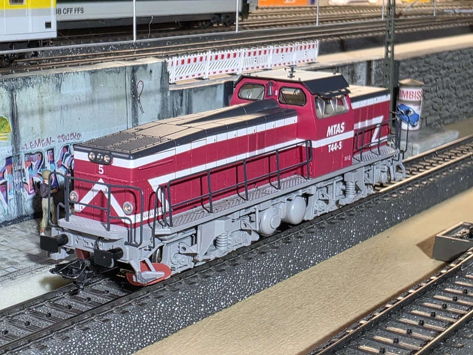 Märklin H0 37942 Diesellok Reihe T44 - Erzbahn MTAS Erzhafen Narvik - Mfx Sound  - Bild 1 von 4