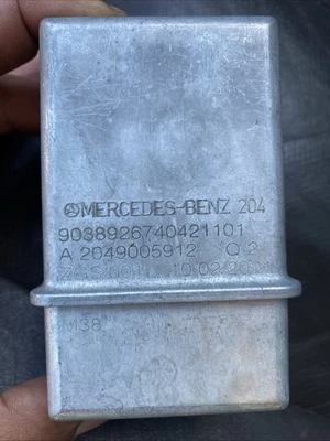 MERCEDES C E GLK SL CLASS Steering Lock Control Unit A2049005912 TESTED - Image 1 of 4