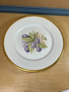 Limoges France Het A Balleroy Frepes B&Cie Plate Signed Westfall - Picture 1 of 3