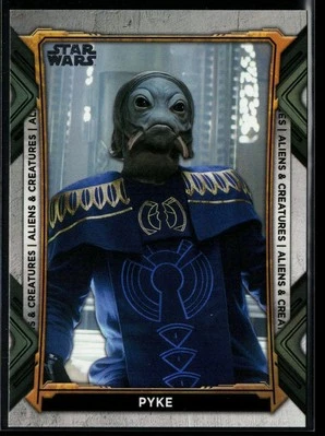 2022 Topps Star Wars The Book of Boba Fett Aliens & Creatures #AC-6 Pyke - Image 1 of 2
