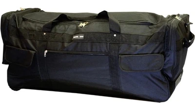 XXL Sporttasche 160 Liter  Reisetasche Sport Trolley Tasche schwarz AL36 HH #L64 - Bild 1 von 3