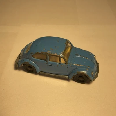 СТАРЫЙ ВИНТАЖНЫЙ SIKU V-230 VOLKSWAGEN 1200 ЖУК СЕДАН V 231 сделано в Германии изящный - Изображение 1 из 4