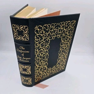 Easton Press THE CONFESSIONS OF JEAN JACQUES ROUSSEAU 100 Greatest Books Leather - Imagen 1 de 10