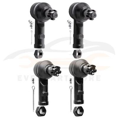 4Pcs Front Tie Rod End Link Kit For 1994-1997 Honda Passport Fits ES2953 ES2954 - Image 1 of 4
