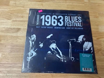 THE REISSUED 1963 BLUES FESTIVAL RSD LIMITED OPAQUE BLUE 2024 SEALED MINT - Image 1 of 2
