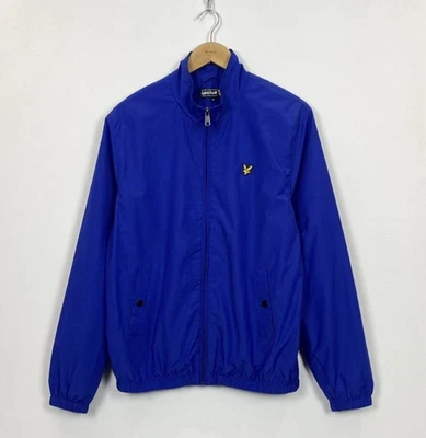 Lyle & Scott Full Zip Light Jacket Men’s Size M Top Blue Casual Classic Pockets - Image 1 of 4