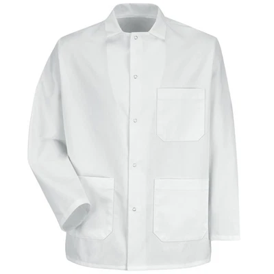 Red Kap Gripper-Front Short Butcher Coat - Image 1 of 3