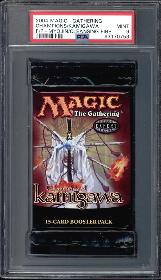 Champions of Kamigawa Myojin of Cleansing Fire Graded Pack PSA 9 #63170753 - Image 1 of 1