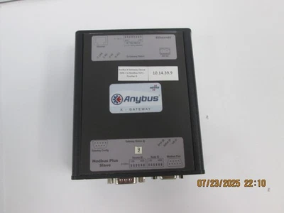 GATEWAY ANYBUS ABX-EMBS-MBPS ETHERNET / IP ADAPTER (SHELF I4) - Image 1 of 2