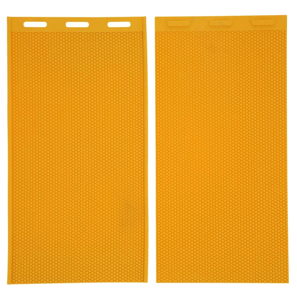 2Pcs 5.4mm Beeswax Press Mold Rubber Comb Foundation Sheet Beekeeping - Image 1 of 4