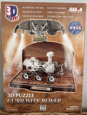 Daron 3D 116 Piece Puzzle CURIOSITY ROVER NASA - Image 1 of 3