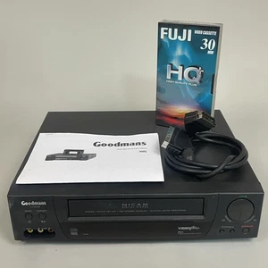 Goodmans Videorecorder VHS Player Videorecorder VN9000 + Kabel & Tonband | SERVICED - Bild 1 von 11