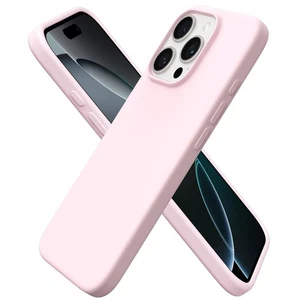 Compatible with iPhone 16 Pro Case 6.3" Slim Liquid Silicone 3 Layers Soft Ge... - Picture 1 of 7
