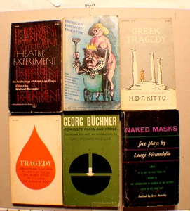 Konvolut 6 alte Theatergeschichte & Spiel Lehrbücher Taschenbuch von 1952/1968 - Bild 1 von 8