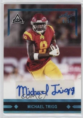 2021 Leaf Memories 1991 Base Platinum Spectrum /50 Michael Trigg #GLR-MT2 Auto - Image 1 of 2
