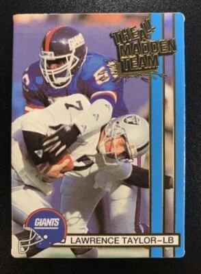 1990 Action Packed LAWRENCE TAYLOR #12 The All-Madden Team - Image 1 of 2