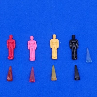 Thunderzord Assault Team Pilots Power Crystals Power Rangers MMPR Bandai 1990s - image 1 of 4