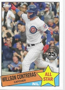 2020 Topps 1985 35th Anniversary All Star Willson Contreras # 85AS-16 Cubs - Picture 1 of 1