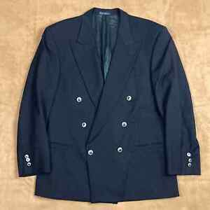 52/42 VERSACE Classic V2 Double Breasted Metal Buttons Wool Jacket Coat