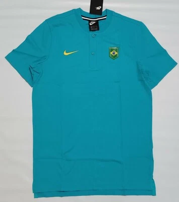 Polo de los Juegos Olímpicos de Brasil 2021 azul Nike entrenamiento de viaje Foto 1 de 3