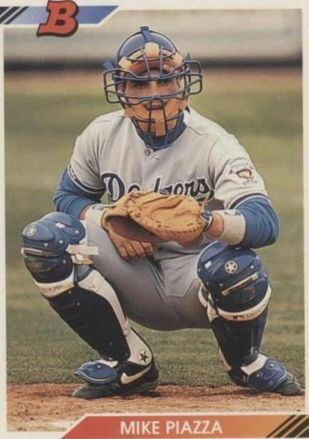 Bowman Mike Piazza Rookie Baseball Trading Cards & Accessories for