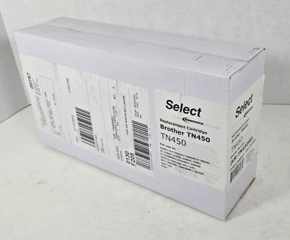 Brother TN450 Replacement Cartridge Innovera New in sealed box - Image 1 of 2