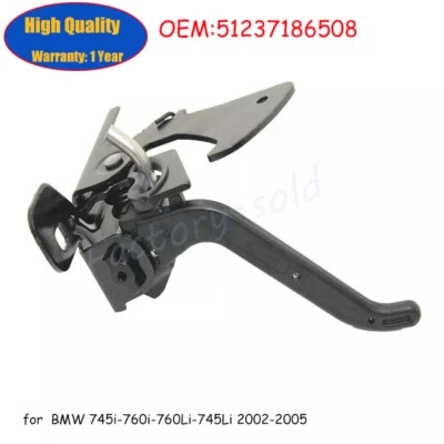 New Hood Latch Fit For BMW 745i-760i-760Li-745Li 2002-2005 51237186508 Foto 1 de 4