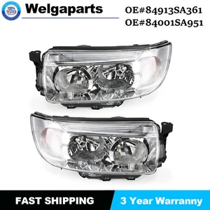 Par de luces de cabeza 84001SA951 para Subaru Forester X XS SG SG9 20-07 84913SA361 - Imagen 1 de 15