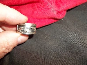 STERLING SILVER RING ~ BOUGHT IN MEXICO ~ SIZE 7 - Picture 1 of 4