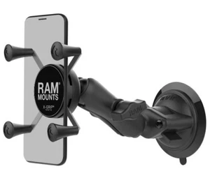 RAM X-Grip RAP-B-166-UN7U Cellphone Phone Mount with Twist-Lock Suction Cup Base - Picture 1 of 9