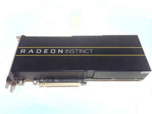 AMD Radeon Instinct Mi50 Accelerator 16GB HBM2 Machine Learning, HPC, AI, GPU - Picture 1 of 6