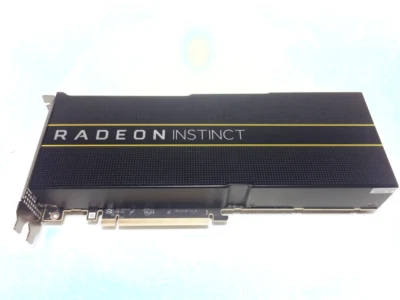 AMD Radeon Instinct Mi50 Accelerator 16GB HBM2 Machine Learning, HPC, AI, GPU - Image 1 of 4