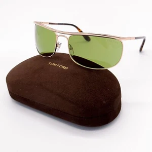NUEVAS GAFAS DE SOL TOM FORD TF418 28N AVIATOR UNISEX DORADAS RYDER FT0418/S 28N GAFAS - Imagen 1 de 10