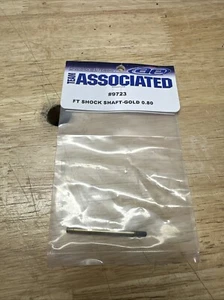 Team Associated # 9723 FT Gold Shock Shaft Front 0.80 Stroke ASC9723 RC10 Buggy - Picture 1 of 5