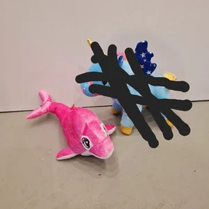 Jafritoys Plüschtier Pink Delfin Rosa Stofftier Plüsch Kinder Mädchen - Bild 1 von 4