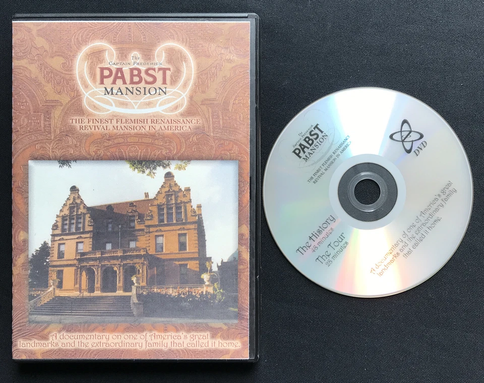 The Captain Frederick Pabst Mansion DVD Milwaukee Wisconsin brewing history film - Image 1 of 1