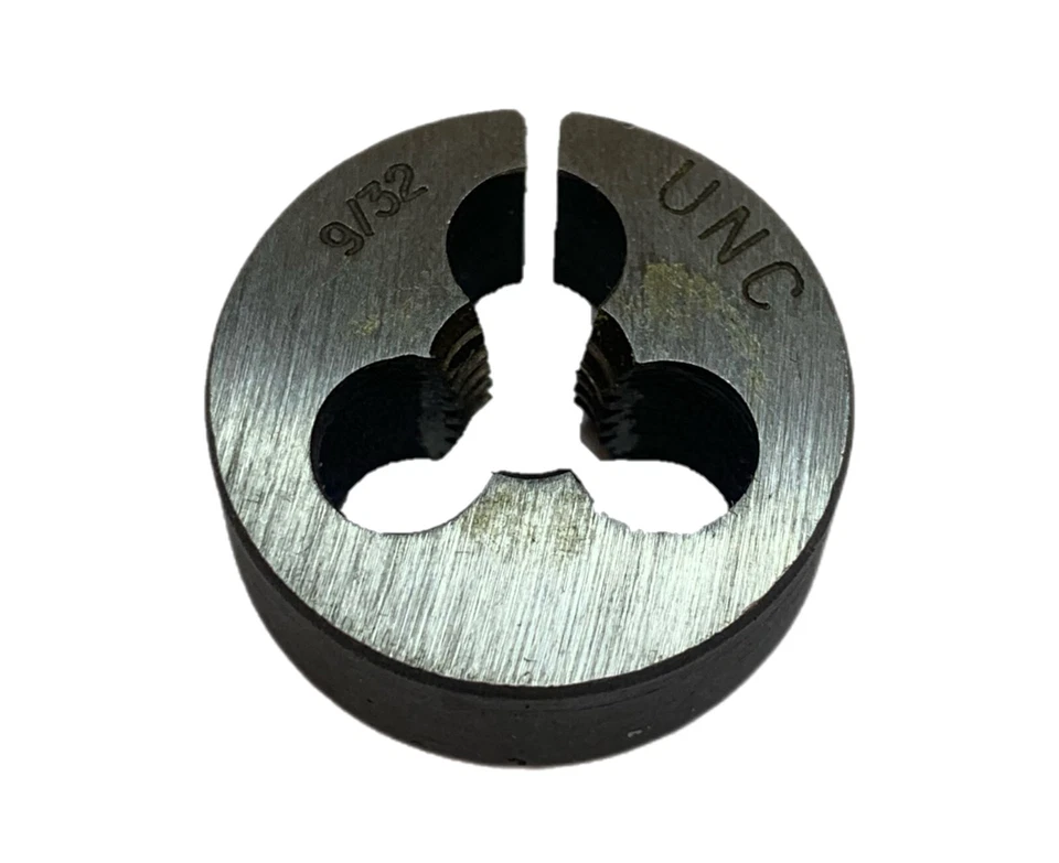 9/32" UNC THREADING DIE SPLIT ROUND DIE 9/32 X 20 UNC BY RDGTOOLS - Image 1 of 1