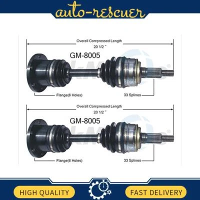 Eje TrakMotive CV 2x se adapta a Chevrolet Astro 1990 a 1996 Foto 1 de 2